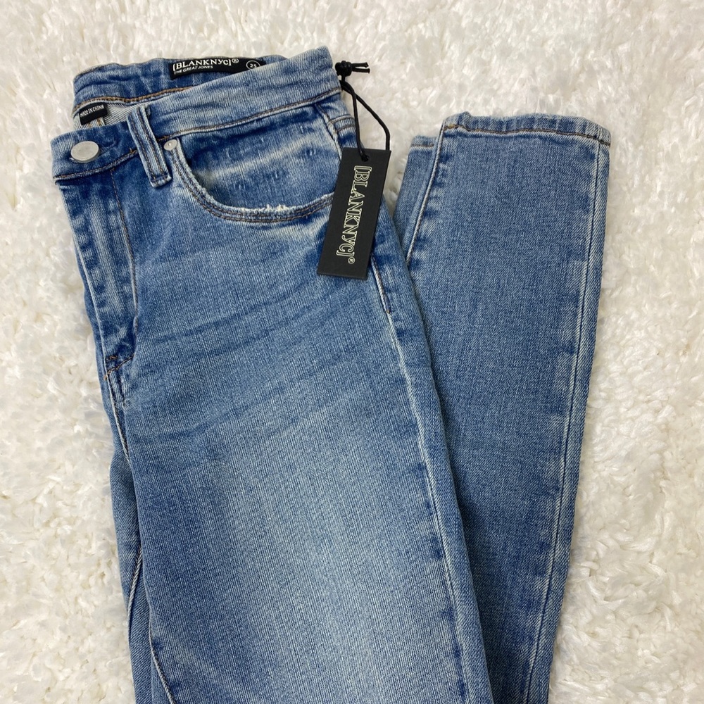 Blank NYC High Rise Skinny Jeans
